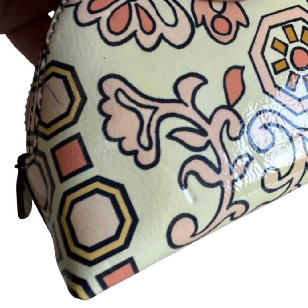 Tory Burch Cosmetic Bag OS David Hicks Collab Garden Party NWT LTD Edition - Picture 9 of 10